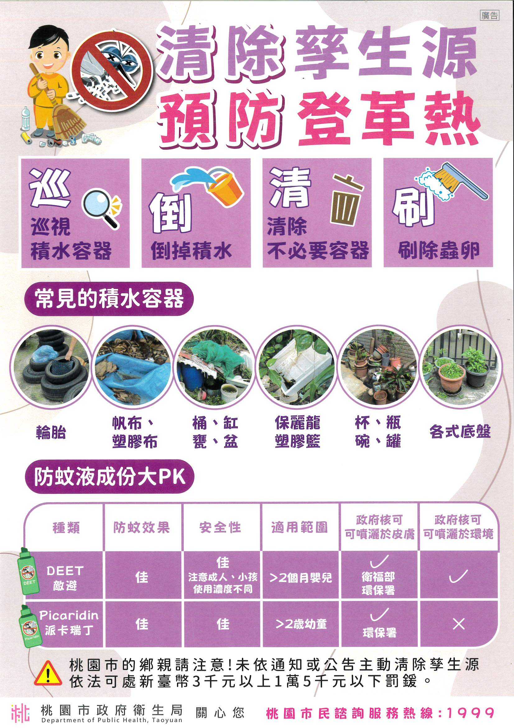 登革熱病媒蚊防治宣導 登革熱病媒蚊防治宣導